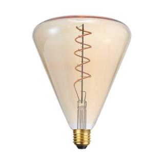 Triangle Amber  SizeLD145 x190mm  Led Filament bulb- Antique-vintage